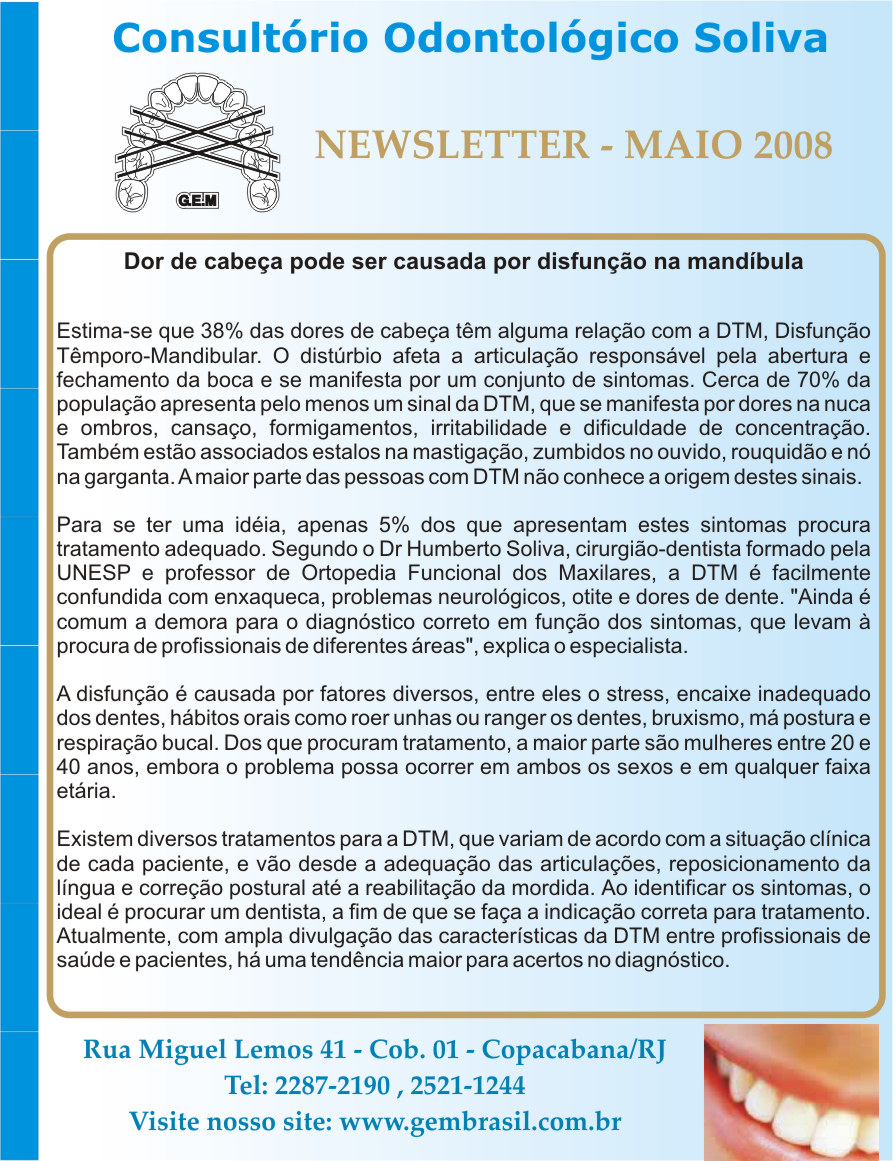 Newsletter Soliva